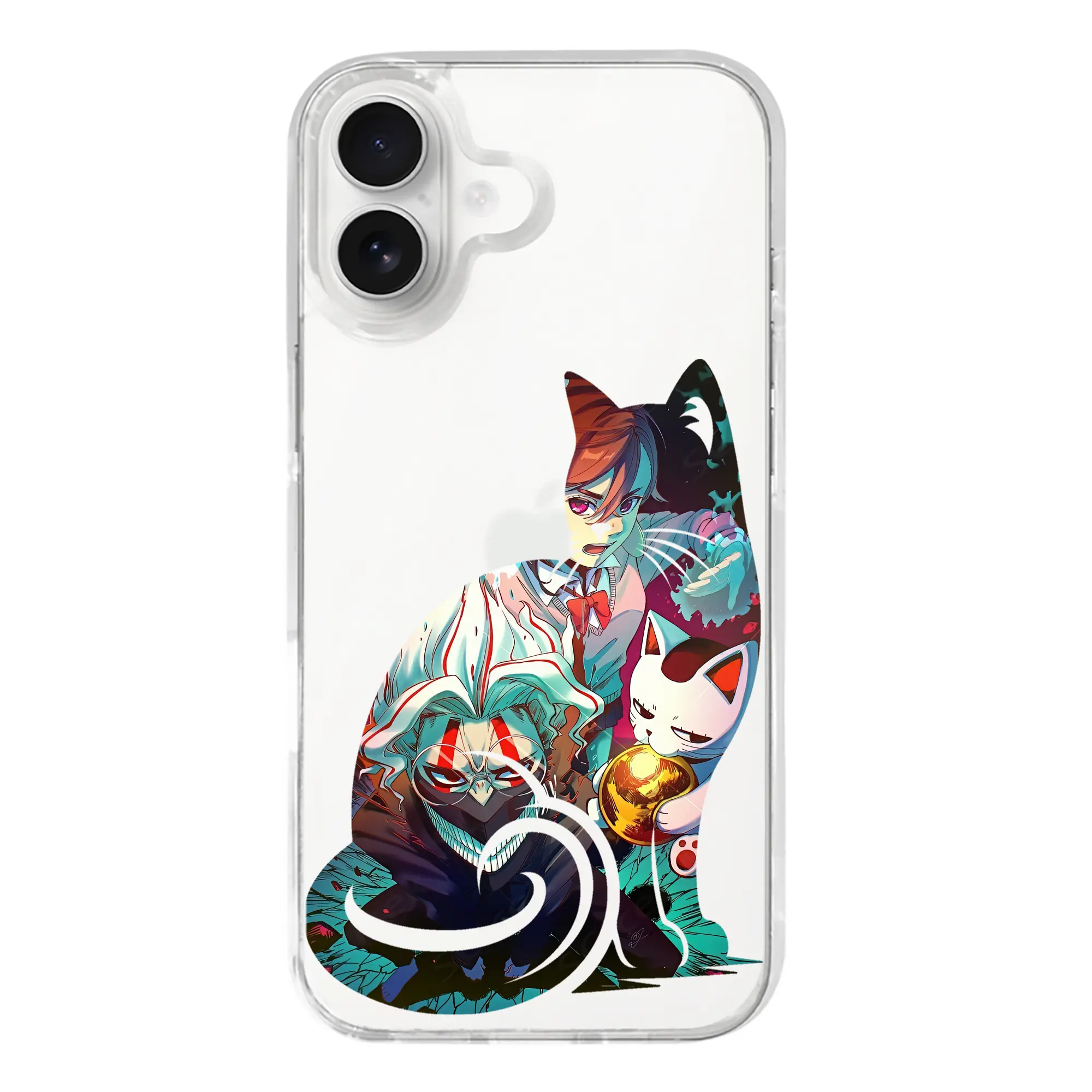 ダンダダン グッズ,綾瀬桃 - iPhone 17シリーズ 透明スマホケース – 薄型・耐衝撃・精密フィット保護カバー